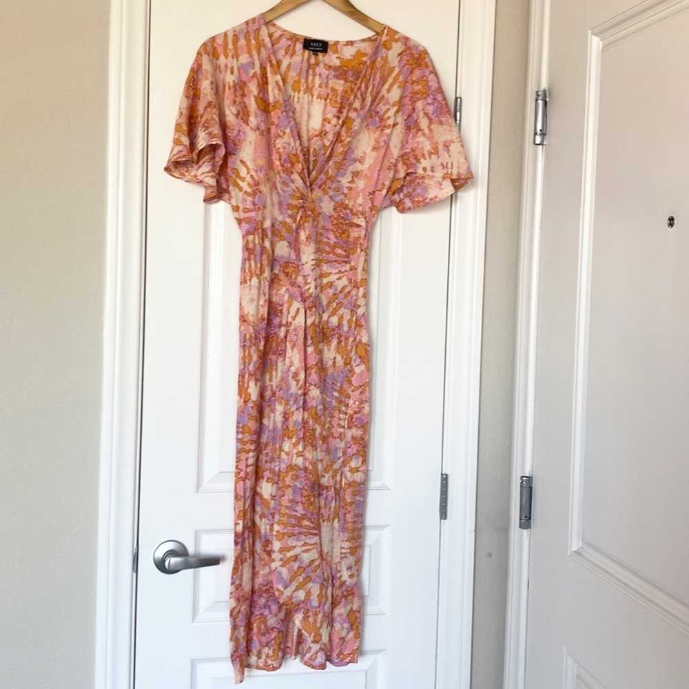 Baylee Printed Midi Dress by Vici